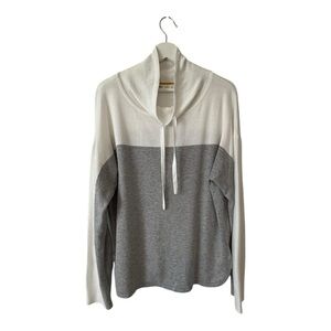 OVLA Cowl Neck 2 Tone Lightweight  Sweater - Size Large